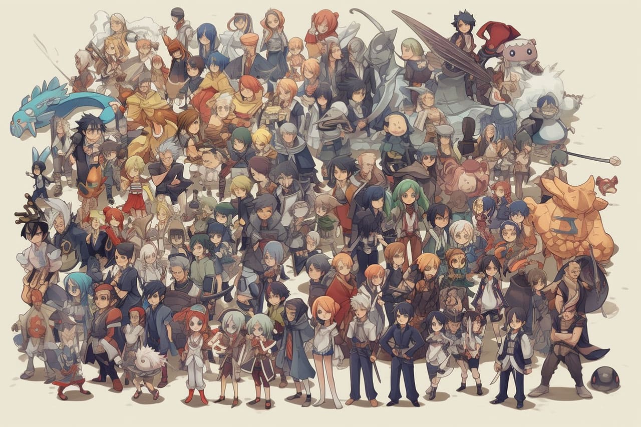 Popular anime genres