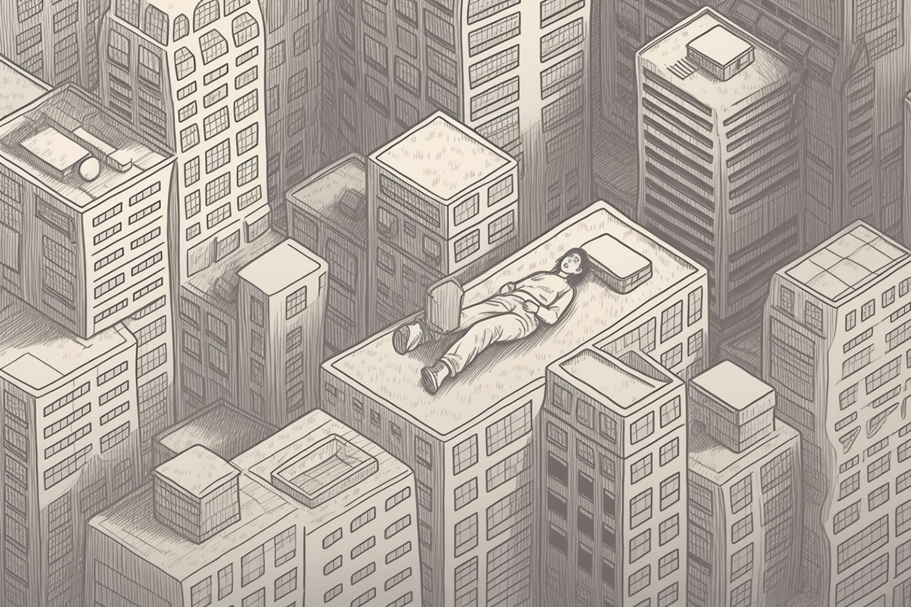 Falling from a Skyscraper Dream