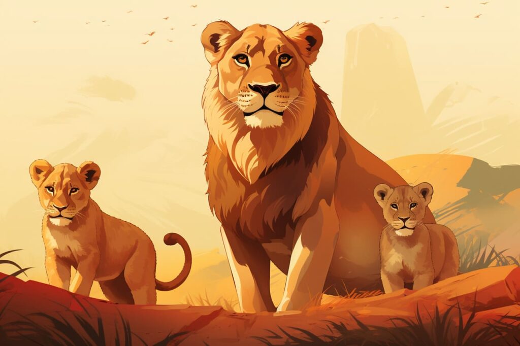 lioness with cubs 03 - Lioness Dream Meaning - Understanding Dreams About Lionesses