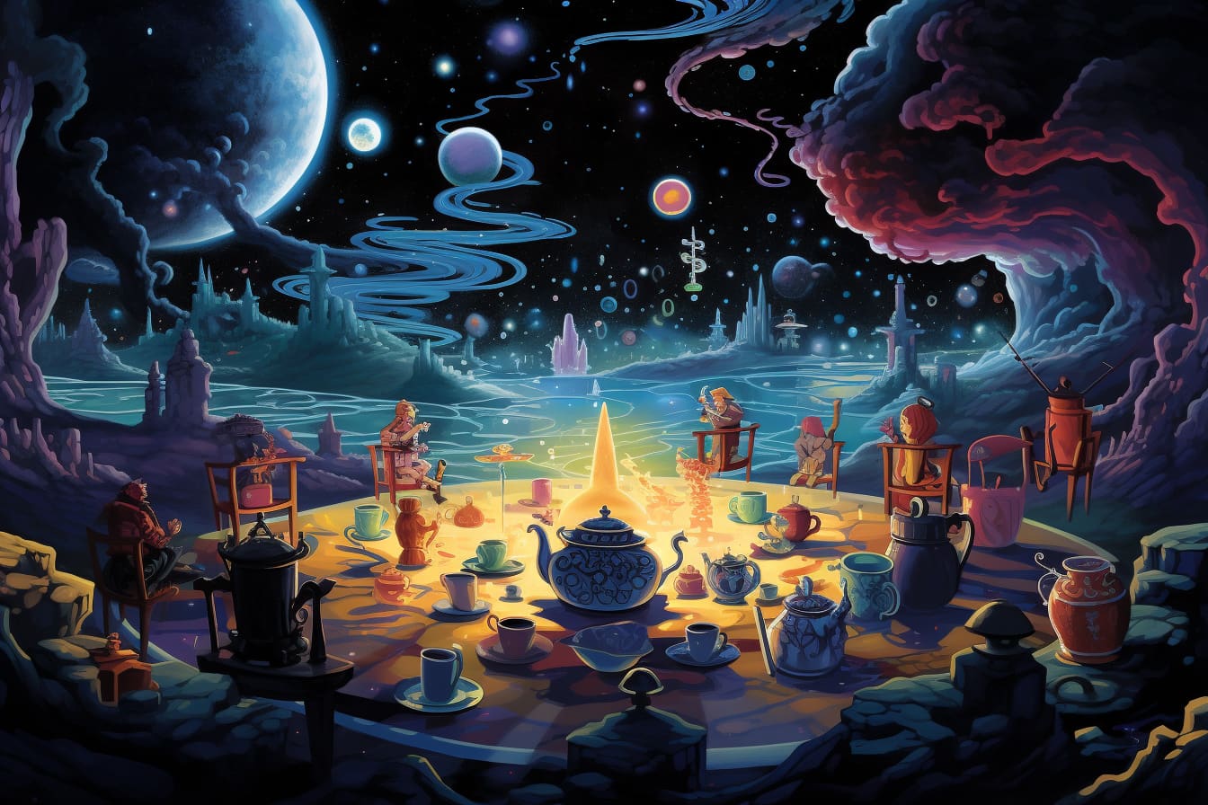 Galactic Tea Party dream